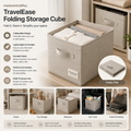metaventralife™ TravelEase Folding Storage Cube