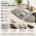 metaventralife™ QuickDry Kitchen Sink Mat